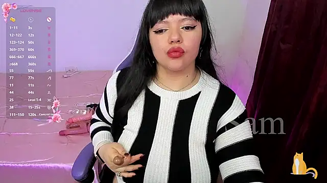 Samantha  zz online show from July 30, 7:07 am