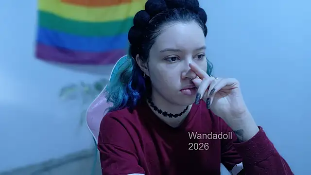 Snapshot of WandaDoll chatting on June 23, 12:14 pm WandaDoll online show from June 23, 12:14 pm