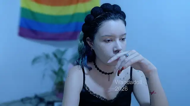Snapshot of WandaDoll chatting on June 30, 12:06 pm WandaDoll online show from June 30, 12:06 pm