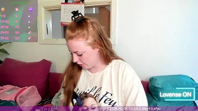 aaprill online show from February 13, 8:10 am