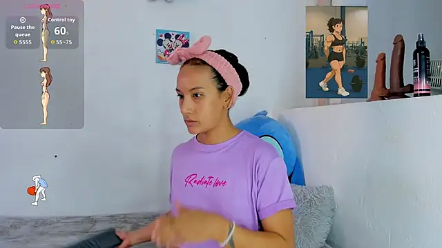 Snapshot of Valeria_Fitness chatting on June 19, 7:06 pm Valeria Fitness online show from June 19, 7:06 pm