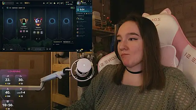 MoonlishSiren online show from March 20, 9:19 pm