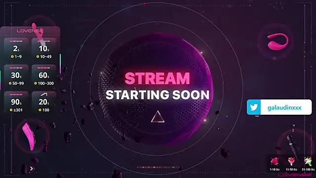 galaudin 3x  online show from January 12, 8:30 am