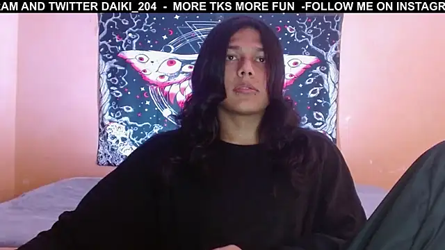 daiki sx online show from April 29, 7:09 pm