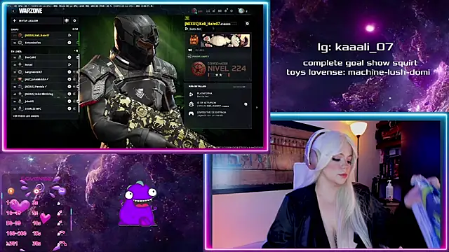 Irinaa Scarlett online show from February 10, 2:04 am