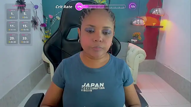 Snapshot of Melikasweetz chatting on February 13, 5:20 pm Melikasweetz online show from February 13, 5:20 pm