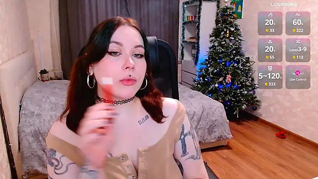 Snapshot of Blueberry-baby chatting on February 20, 1:44 pm Blueberry-baby online show from February 20, 1:44 pm