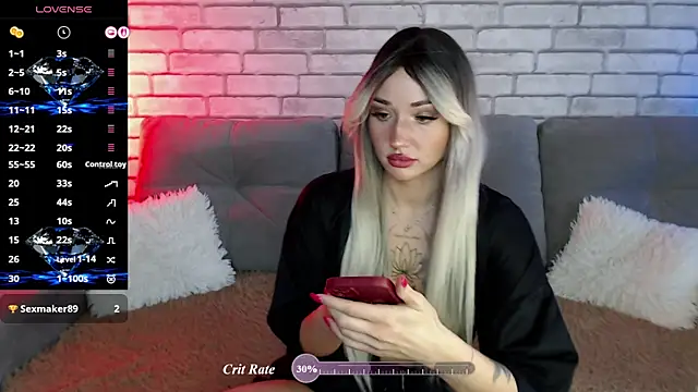 Eva Evile online show from July 4, 12:55 pm