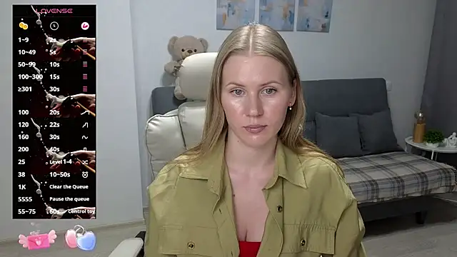 IsabelAllen online show from February 18, 1:18 pm