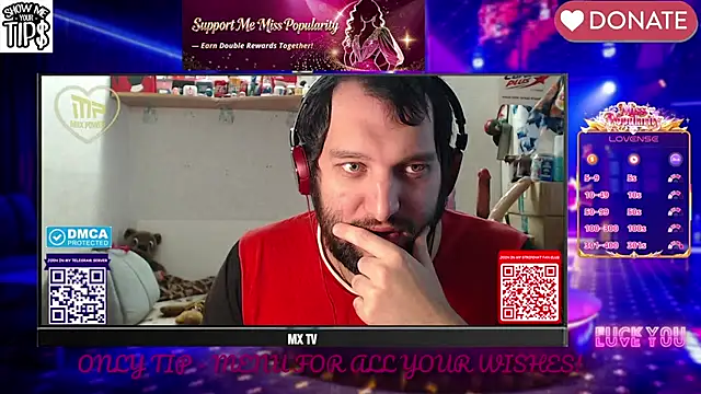 BISEXGOOD777 online show from February 25, 12:15 pm