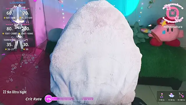 MilkyXSakura online show from May 10, 4:17 am