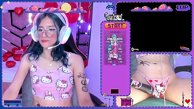 Snapshot of AriDawson chatting on February 25, 5:36 pm AriDawson online show from February 25, 5:36 pm