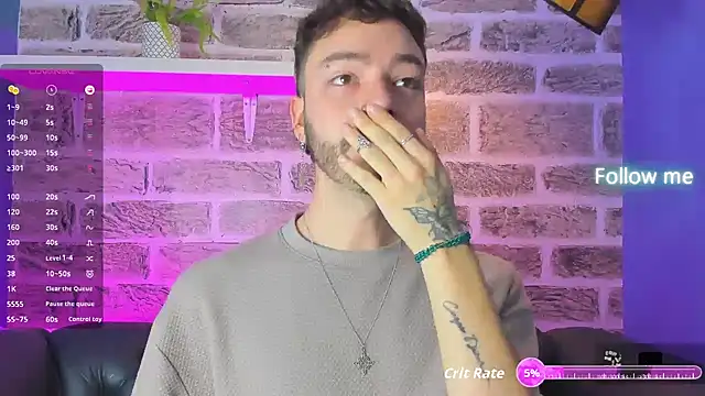 Snapshot of noah_ricci chatting on March 2, 12:01 pm noah ricci online show from March 2, 12:01 pm