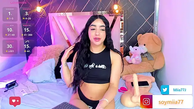 Miia77  online show from February 12, 1:11 am