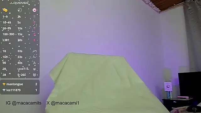 macacami1 online show from February 12, 11:41 pm