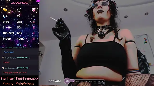 Snapshot of pain_princee chatting on January 13, 9:09 pm pain princee online show from January 13, 9:09 pm