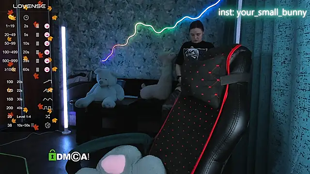 Your small bunny online show from November 8, 2:12 am