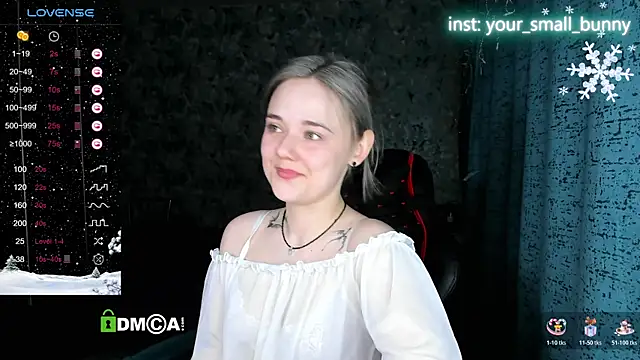 Your small bunny online show from December 20, 2:07 am