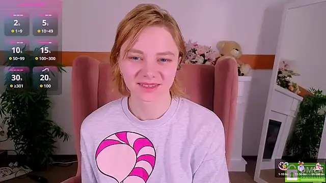 Snapshot of MirraBellanta chatting on February 17, 11:55 pm MirraBellanta online show from February 17, 11:55 pm