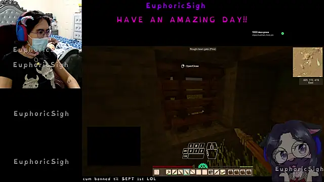 EuphoricSigh online show from May 25, 1:44 am