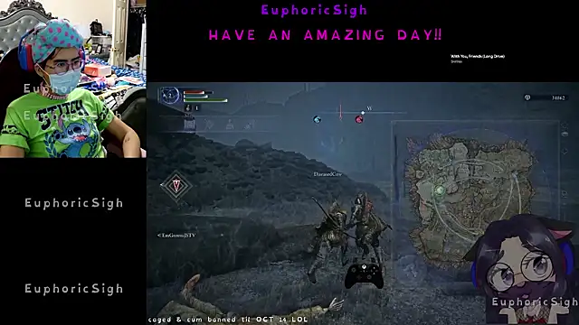 EuphoricSigh online show from July 11, 5:43 am