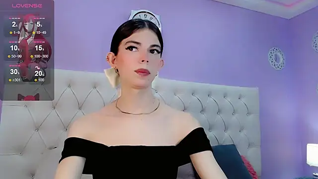 Snapshot of CuteAri chatting on January 9, 8:55 pm CuteAri online show from January 9, 8:55 pm