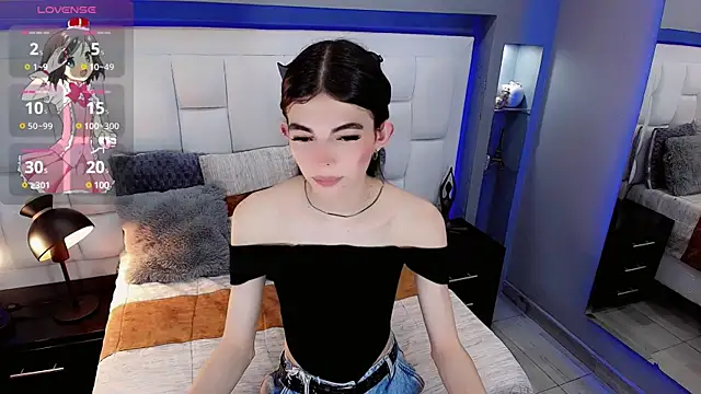 Snapshot of CuteAri chatting on March 21, 8:08 pm CuteAri online show from March 21, 8:08 pm