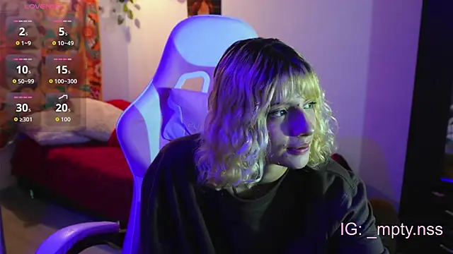 Snapshot of HiScarlett chatting on September 20, 10:55 pm HiScarlett online show from September 20, 10:55 pm