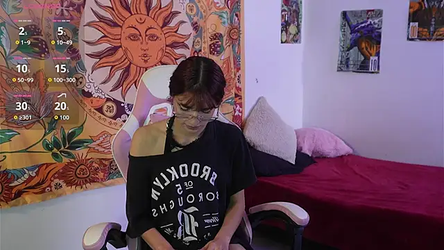 Snapshot of HiScarlett chatting on March 16, 4:00 pm HiScarlett online show from March 16, 4:00 pm