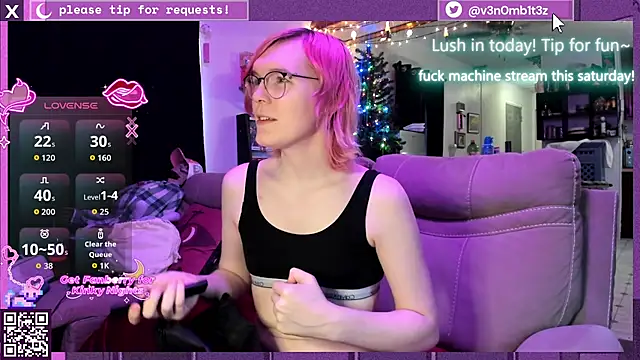 v3n0mb1t3z online show from December 13, 9:09 pm