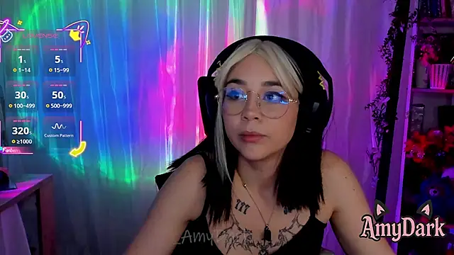  AmyDark online show from October 1, 11:22 pm
