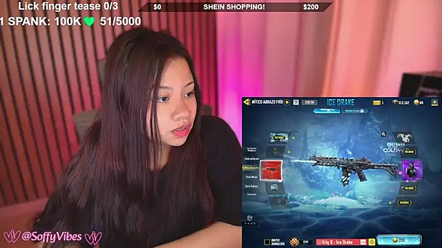 Snapshot of soffyvibes- chatting on November 22, 6:51 pm soffyvibes- online show from November 22, 6:51 pm