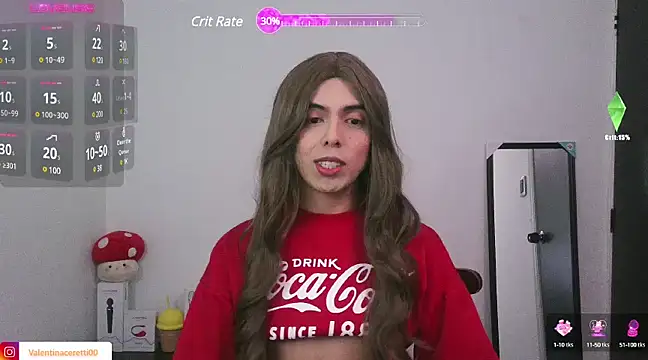 valentina crtti online show from February 1, 1:20 pm