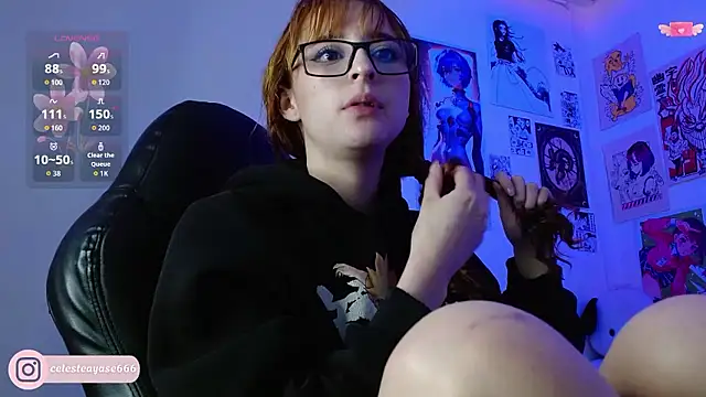 CelesteAyase online show from January 8, 2:14 am