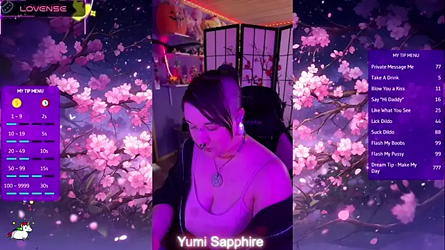 Snapshot of yumi_sapphire chatting on April 15, 5:42 pm yumi sapphire online show from April 15, 5:42 pm