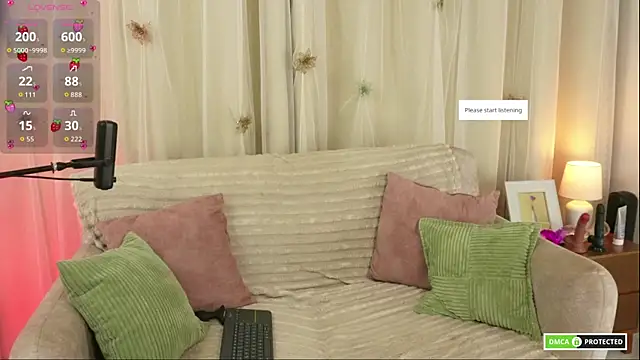 cute erelis  online show from January 10, 8:10 pm