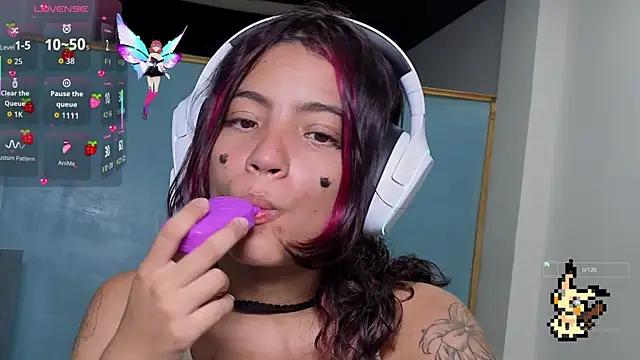 Snapshot of Lovelyamyy chatting on September 20, 3:51 am Lovelyamyy online show from September 20, 3:51 am