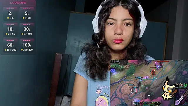 Snapshot of Lovelyamyy chatting on November 17, 11:49 am Lovelyamyy online show from November 17, 11:49 am