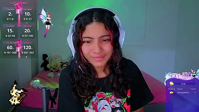 Snapshot of Lovelyamyy chatting on December 21, 4:52 am Lovelyamyy online show from December 21, 4:52 am