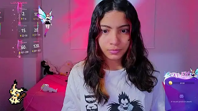 Snapshot of Lovelyamyy chatting on December 23, 12:19 am Lovelyamyy online show from December 23, 12:19 am