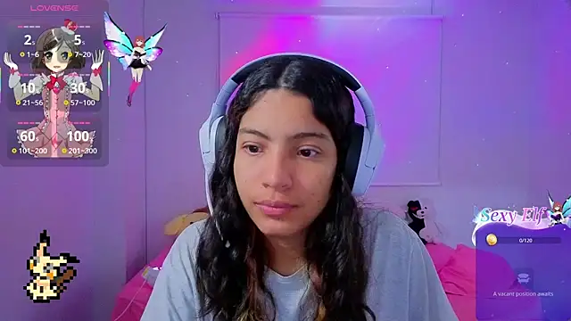 Snapshot of Lovelyamyy chatting on January 6, 4:27 am Lovelyamyy online show from January 6, 4:27 am