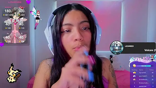 Snapshot of Lovelyamyy chatting on January 8, 12:18 pm Lovelyamyy online show from January 8, 12:18 pm