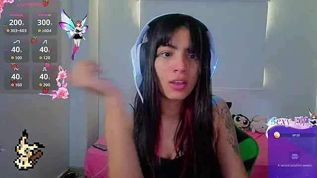 Snapshot of Lovelyamyy chatting on February 9, 10:14 pm Lovelyamyy online show from February 9, 10:14 pm