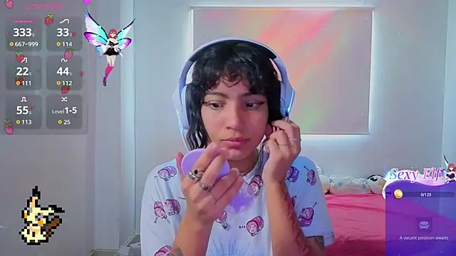 Snapshot of Lovelyamyy chatting on February 25, 1:10 pm Lovelyamyy online show from February 25, 1:10 pm