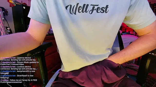 AaronSkeetman online show from May 9, 10:20 am