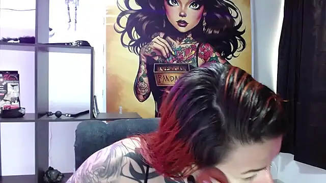 Snapshot of Pandora_9666 chatting on July 12, 5:26 pm Pandora 9666 online show from July 12, 5:26 pm