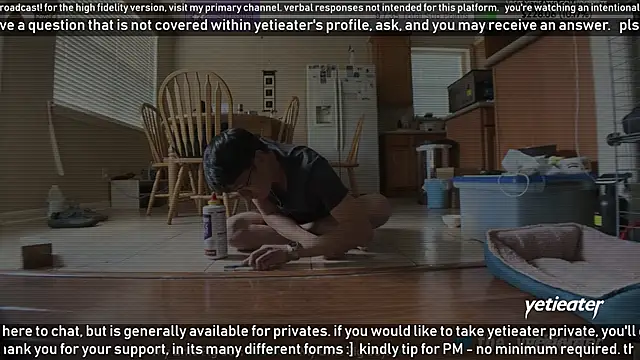 Snapshot of yetieater chatting on December 14, 9:45 pm yetieater online show from December 14, 9:45 pm