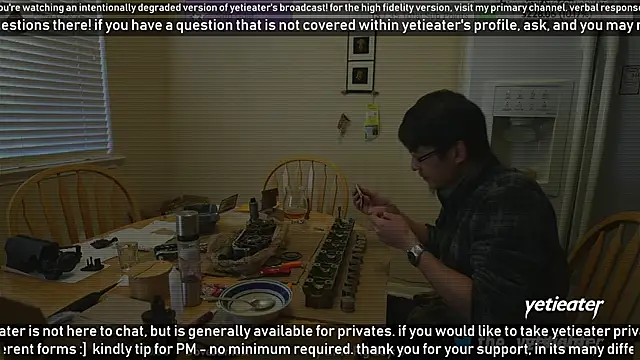 Snapshot of yetieater chatting on January 11, 10:29 pm yetieater online show from January 11, 10:29 pm