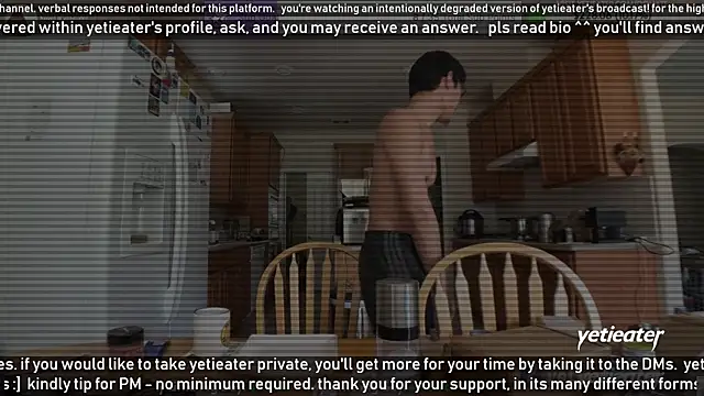 Snapshot of yetieater chatting on February 15, 5:17 pm yetieater online show from February 15, 5:17 pm