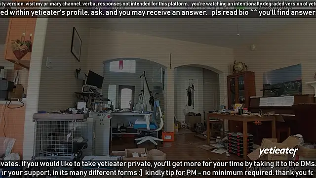 Snapshot of yetieater chatting on March 16, 8:11 pm yetieater online show from March 16, 8:11 pm